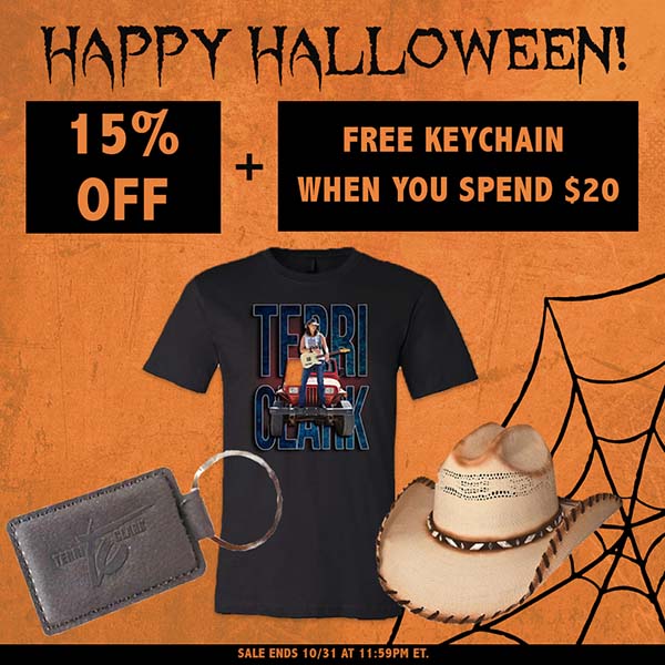 Terri Clark Halloween Sale